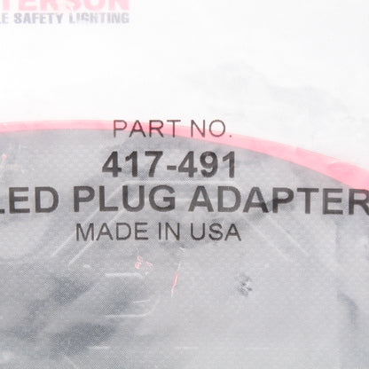 Peterson 417491 3-Wire Weatherproof Adapter Plug 6" for 417 Series Hard Shell