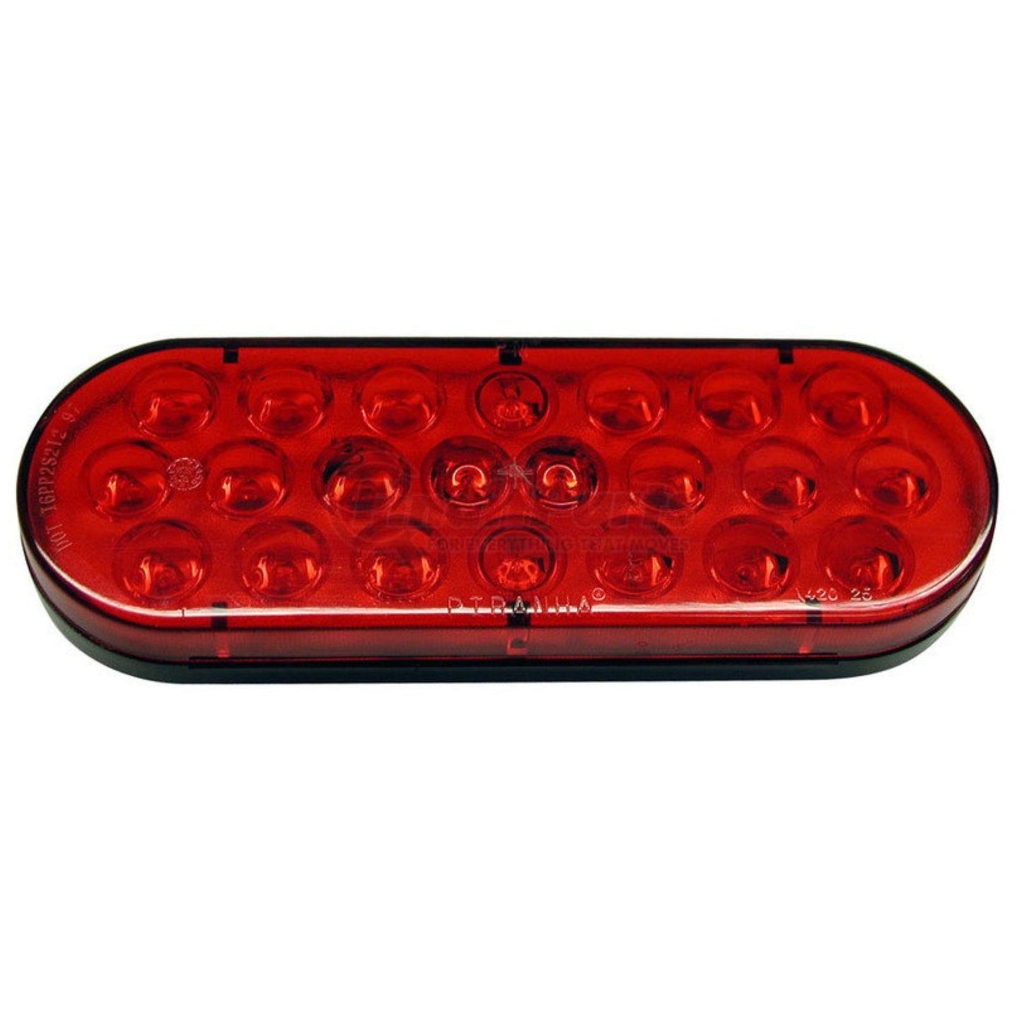 Peterson 420SR-1 Red Oval LED Strobe Light 6.50" x 2.25"