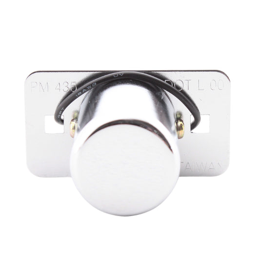 Peterson 435 Surface Mount Clear Chrome License Plate Light