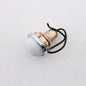 Peterson 438 Chrome License Plate Lamp 4" x 3.44" x 2.19" with 6" Leads