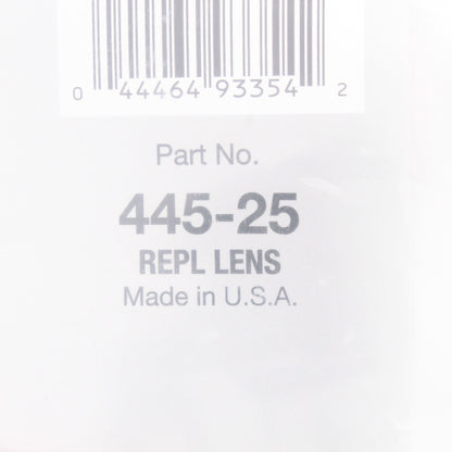 Peterson 44525 Red Clear Polycarbonate Tail Light Replacement Lens