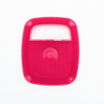 Peterson 44525 Red Clear Polycarbonate Tail Light Replacement Lens