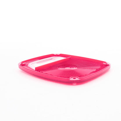 Peterson 44525 Red Clear Polycarbonate Tail Light Replacement Lens