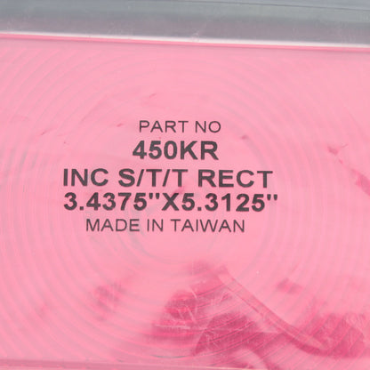 Peterson 450KR Red 3" x 5" Sealed Stop Turn Tail Light for Trailer RV Wagon