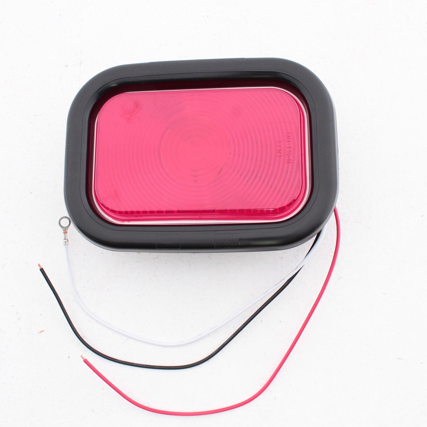 Peterson 450KR Red 3" x 5" Sealed Stop Turn Tail Light for Trailer RV Wagon