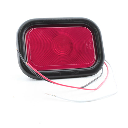 Peterson 450KR Red 3" x 5" Sealed Stop Turn Tail Light for Trailer RV Wagon