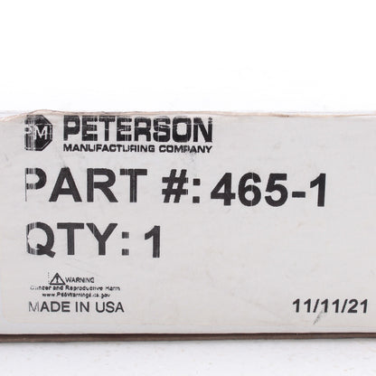 Peterson 465-1 150' x 2" Red Silver Reflective Conspicuity Tape Roll