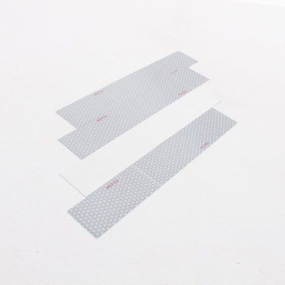 4pc Peterson 4674K White Reflective Marking Tape Kit 2" x 18" Adhesive