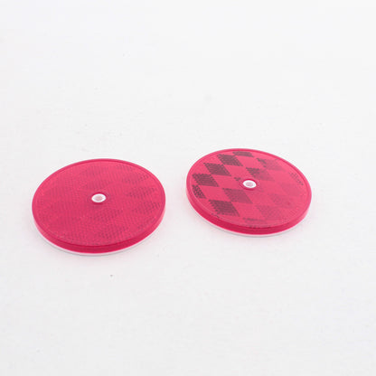 Peterson 476R Red 3.2" Round Hermetically Sealed Reflector Center-Mount
