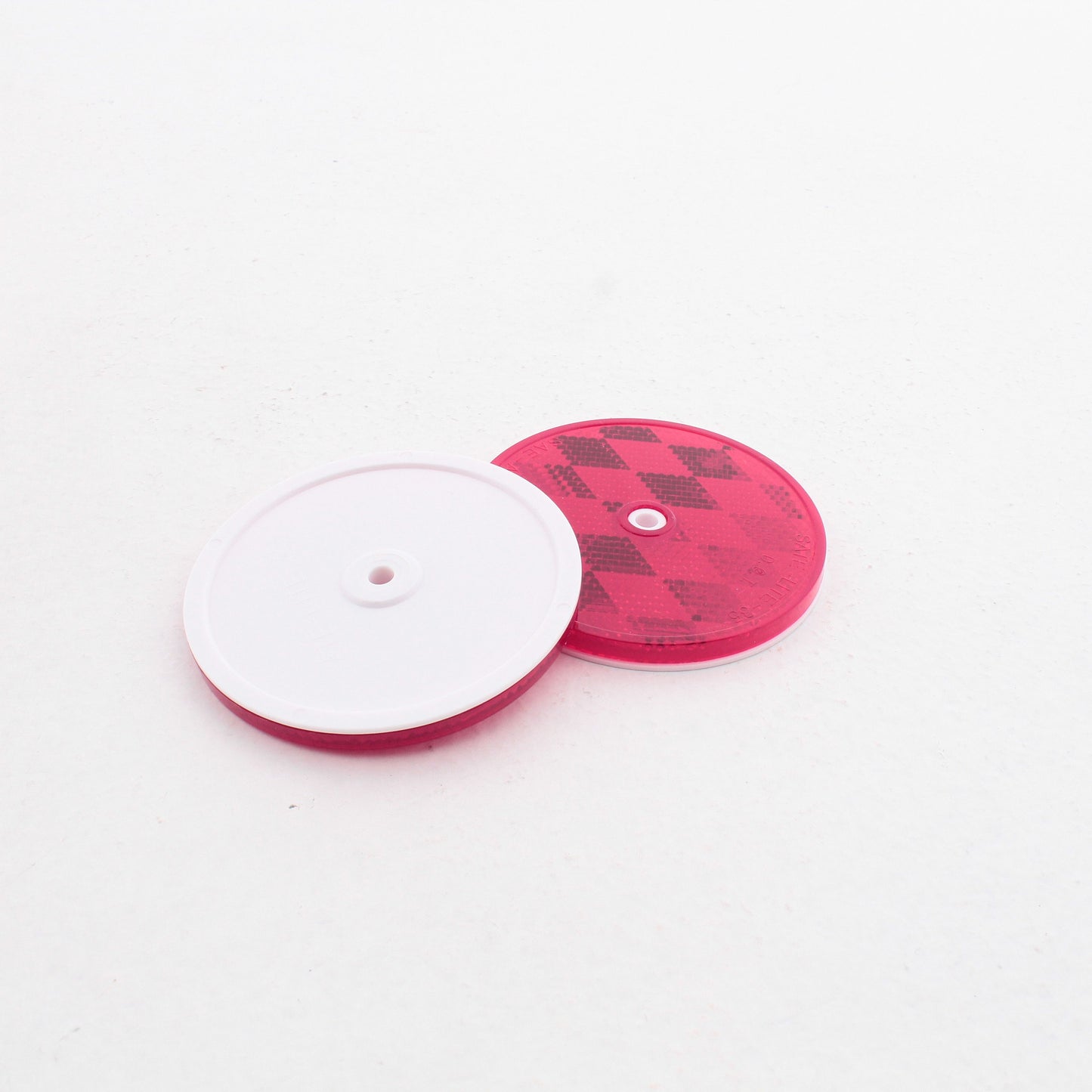 Peterson 476R Red 3.2" Round Hermetically Sealed Reflector Center-Mount