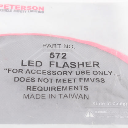 Peterson 572 2-Prong Electronic Flasher for LED Lights