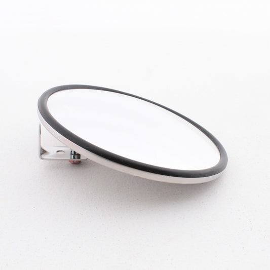 Peterson 608XO Round 8" Offset Stud Convex Mirror Bright Stainless Steel