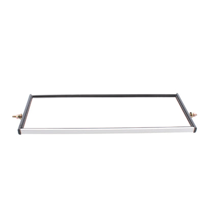 Peterson 615 Economy Mirror Head 6.5" x 16" Aluminum w/ Poly End Caps