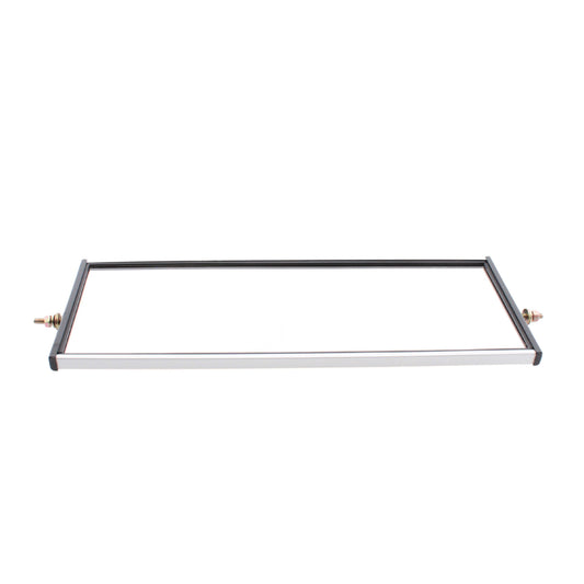 Peterson 615 Economy Mirror Head 6.5" x 16" Aluminum w/ Poly End Caps