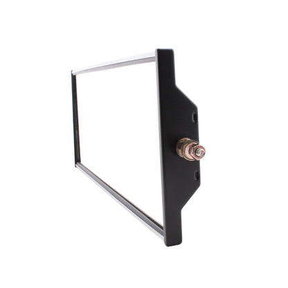 Peterson 615 Economy Mirror Head 6.5" x 16" Aluminum w/ Poly End Caps