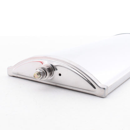 Peterson 617X Stainless Steel 6-1/2" x 16" Pillow-Back Convex Wide Angle Mirror