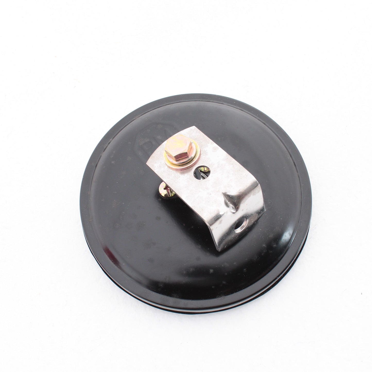 Peterson 654 Black 5" Convex Mirror Head Universal Clamp-On