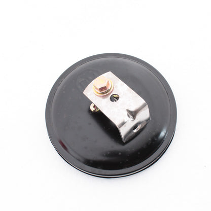 Peterson 654 Black 5" Convex Mirror Head Universal Clamp-On