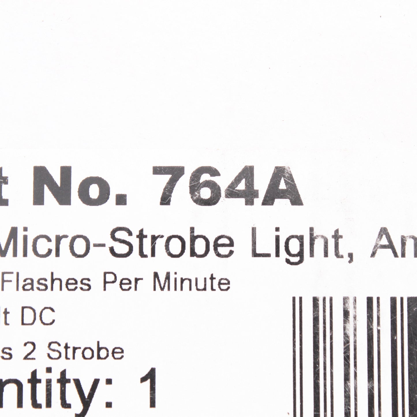 Peterson 764A Amber LED Strobe Light 5.12" Multi-Function Warning Lamp