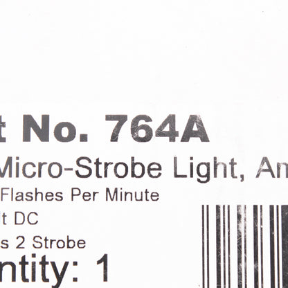 Peterson 764A Amber LED Strobe Light 5.12" Multi-Function Warning Lamp