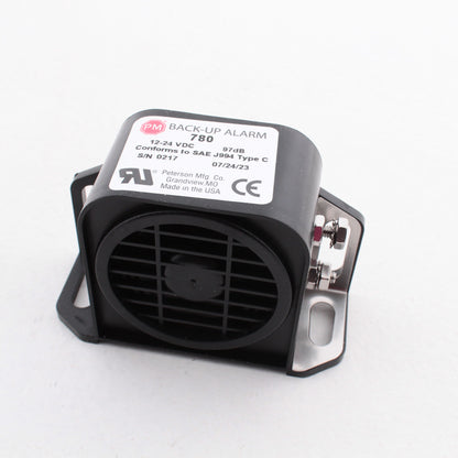 Peterson 780 Back-Up Alarm Single-Sound 97 DBA for Light & Medium Trucks