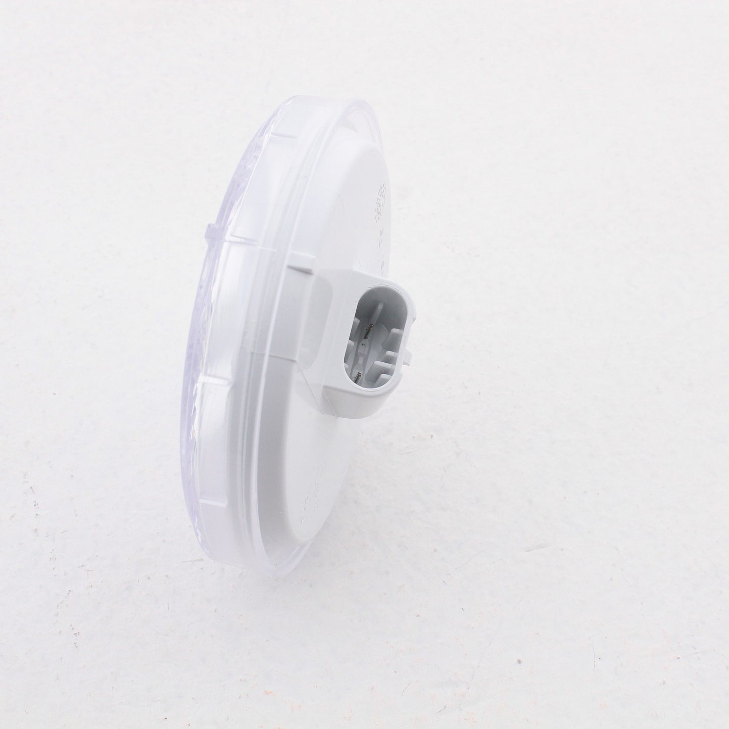 Peterson 817C-7 7-Diode Clear 4" LED Round Back-Up Light No Grommet Skirted