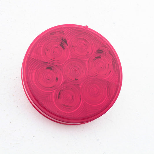 Peterson 817R7 LumenX 4" Red LED Stop Turn Tail Light Grommet Mount