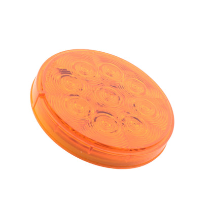 Peterson 817SA9 Amber LumenX Grommet Mount LED Round Class 1 Strobe Lights