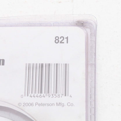 Peterson 821 Universal 7.5" x 10.5" Low Mount Mirror Head Stainless Steel