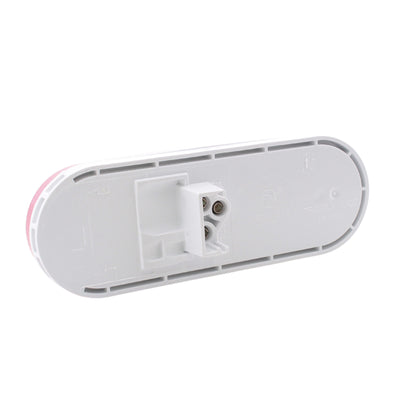 Peterson 821R22 6" Red LED Oval Stop Turn Tail Park Light Grommet Mount