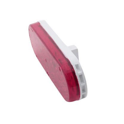 Peterson 821R22 6" Red LED Oval Stop Turn Tail Park Light Grommet Mount