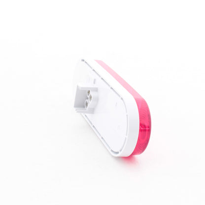 Peterson 821R7 Red LED Oval Stop Turn Tail Light Grommet Mount 6.5" x 2.25"
