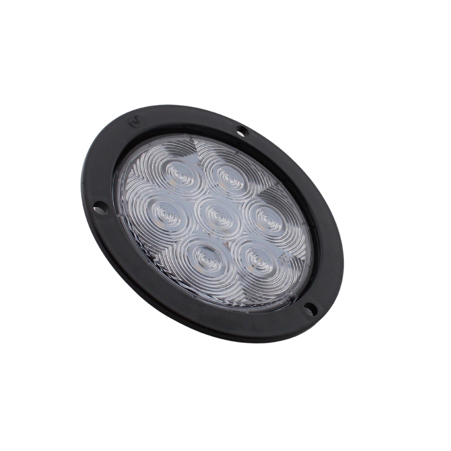 Peterson 824C7 LumenX 4" Round LED Backup Light Clear PL3 Flange Mount