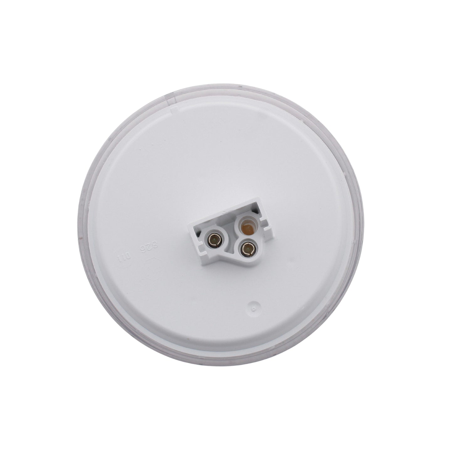 Peterson 826C7 Clear LumenX 4" Round LED Back-Up Light PL3 Grommet Mount