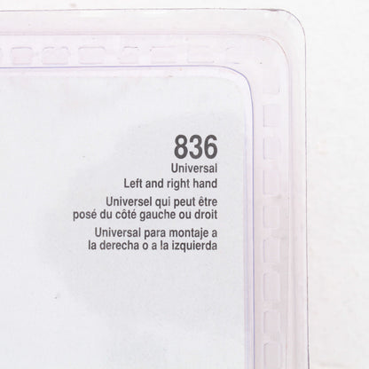 Peterson 836 Chrome Universal Low-Mount Replacement Mirror Head