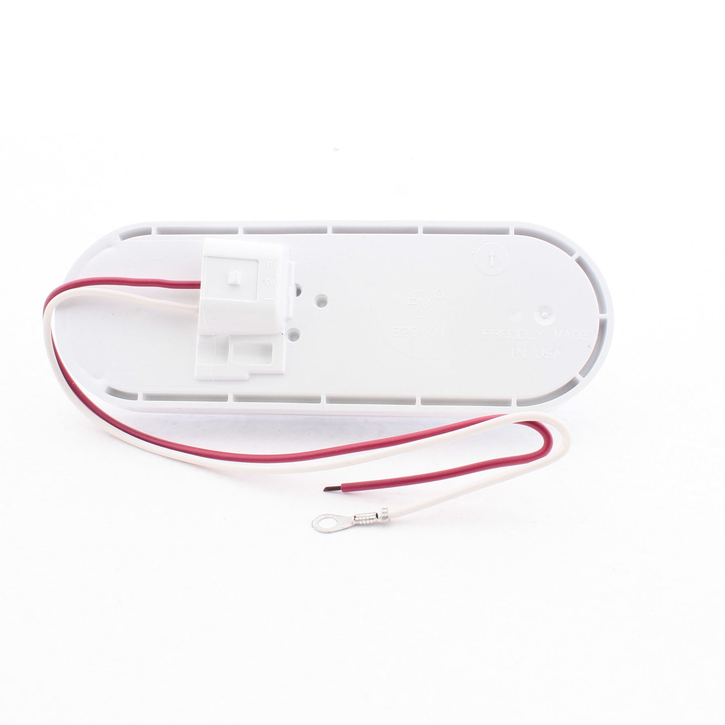 Peterson 870W Clear LumenX Oval LED Interior Dome Light Touch 400 Lumens