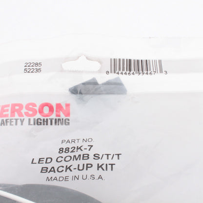 Peterson 882K7 Red LumenX 4" Round LED Combo Stop Turn Tail & Back-Up Light