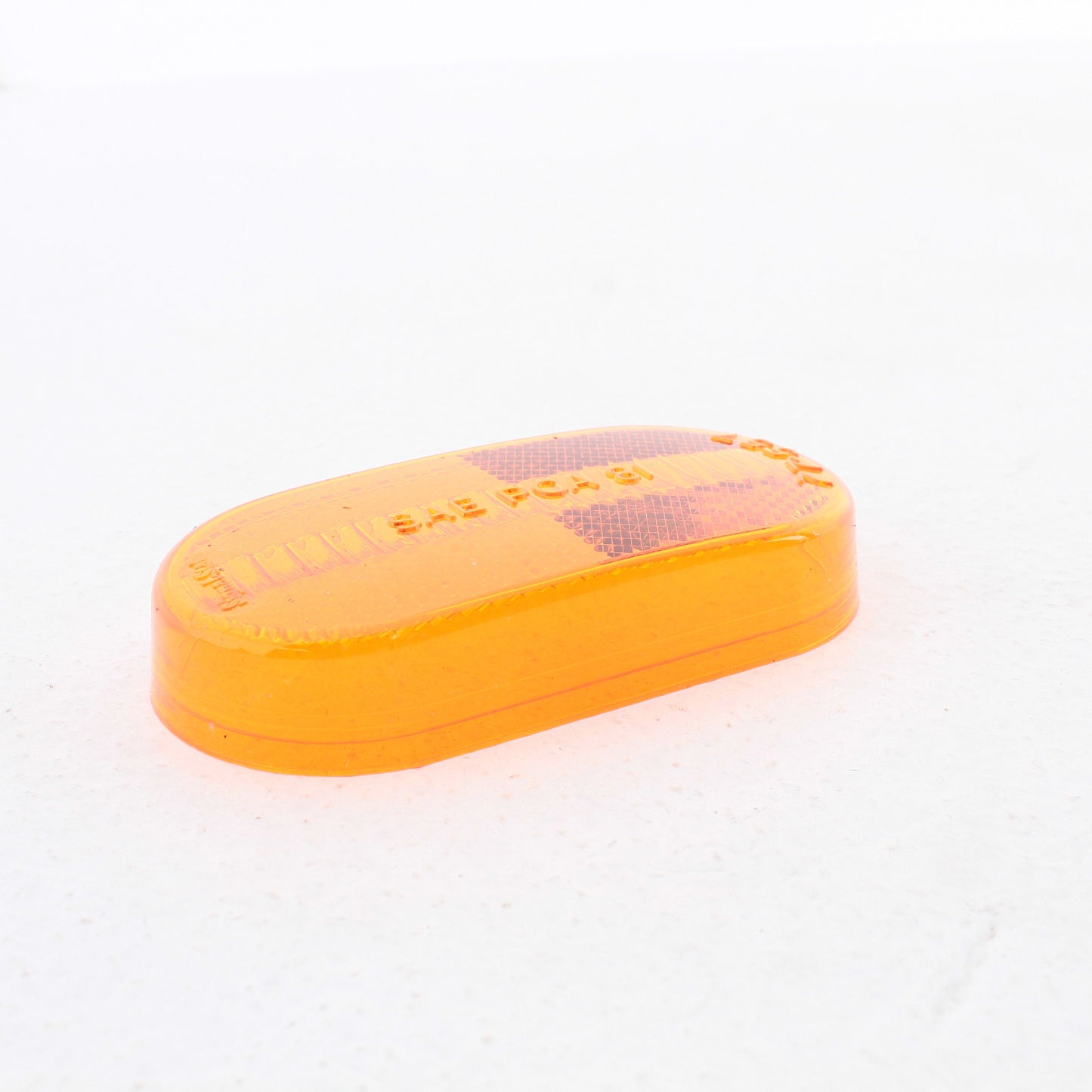 Truck-Lite 8933 Red 2" x 4" Oblong Clearance Marker Replacement Lens Acrylic