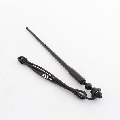 Peterson 95011-1 13" Swivel Top Side Mount Rubber Mast Antenna 54" Cable
