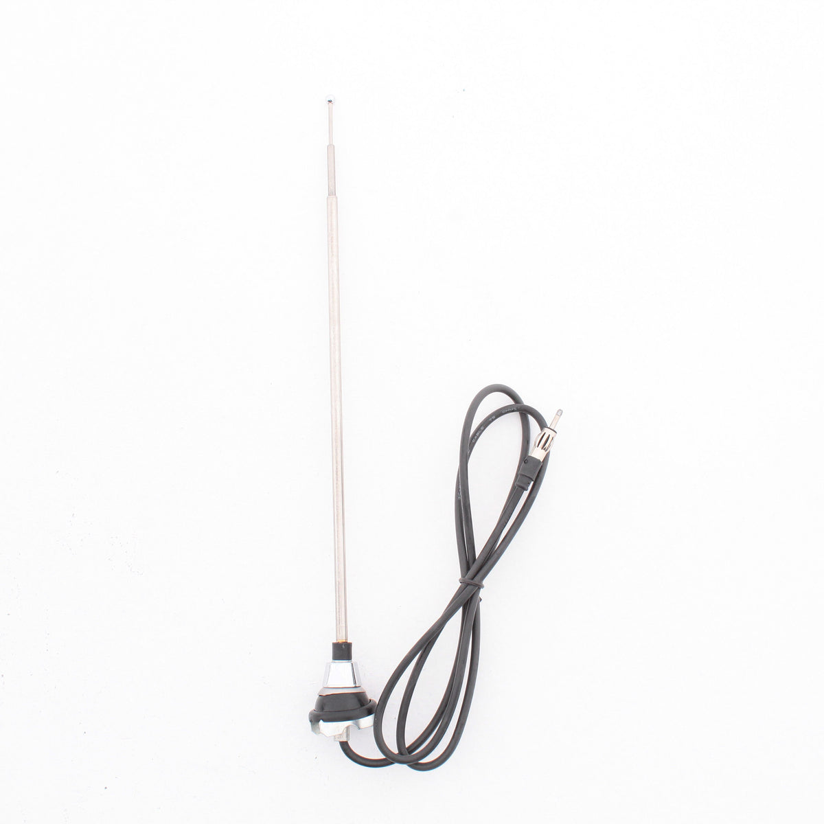 Peterson 950201 Universal Stainless Steel Antenna 38" Mast with 48" Cable