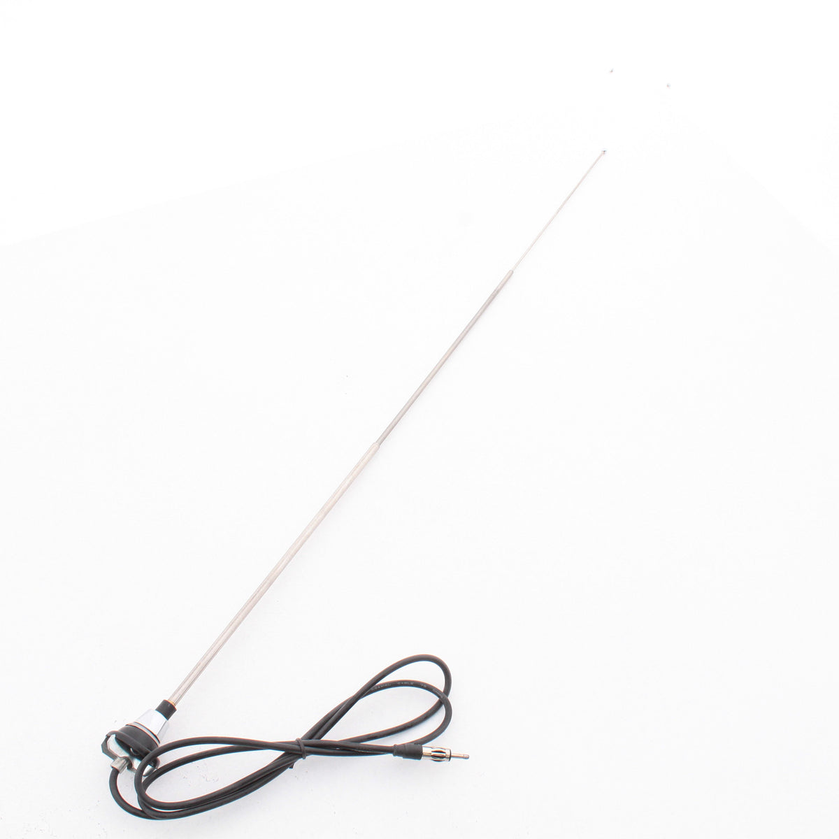 Peterson 950201 Universal Stainless Steel Antenna 38" Mast with 48" Cable