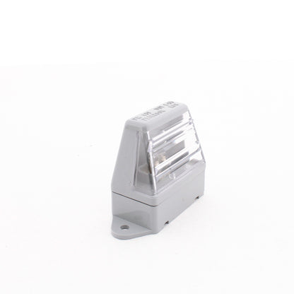 Peterson M439 Clear License Plate Light 3-3/8"L x 2-3/8"D Sealed Surface Mount