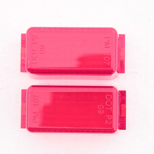 Peterson V107-15R Red Acrylic Replacement Lens for Mini Lite 107 Lights 2pcs
