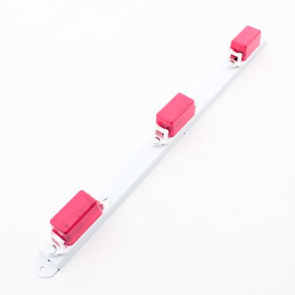 Peterson V1073R Red 16.5" Mini Bar White Frame with Three 107-Series Lights