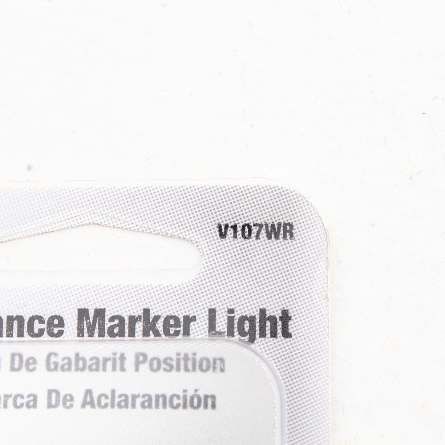 Peterson V107WR 3.25" Red Mini-Lite Clearance Side Marker Light w/ Base