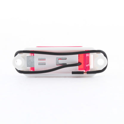 Peterson V107WR 3.25" Red Mini-Lite Clearance Side Marker Light w/ Base