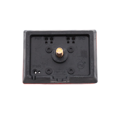 Peterson V114A Amber 2.75" Stud-Mount Clearance Side Marker Light w/ Reflex