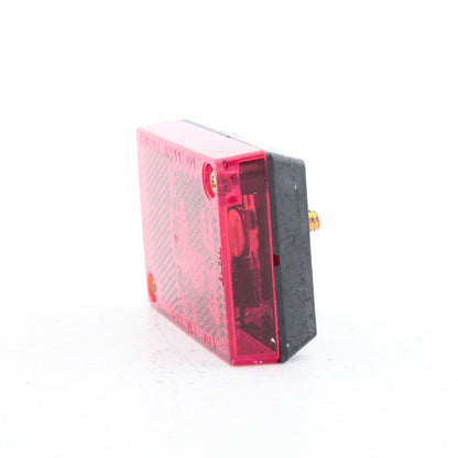 Peterson V114R 2.75" Red Clearance Side Marker Light Stud Mount w/ Reflex