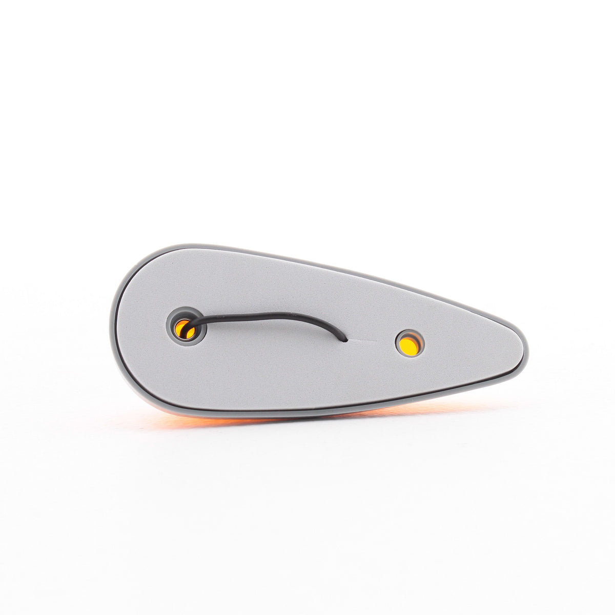 Peterson V118A Amber Incandescent Teardrop Truck Cab Marker 5.5" Surface Mount