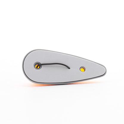 Peterson V118A Amber Incandescent Teardrop Truck Cab Marker 5.5" Surface Mount